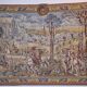 Large wall tapestry “Old Brussels” – 210 × 123 cm