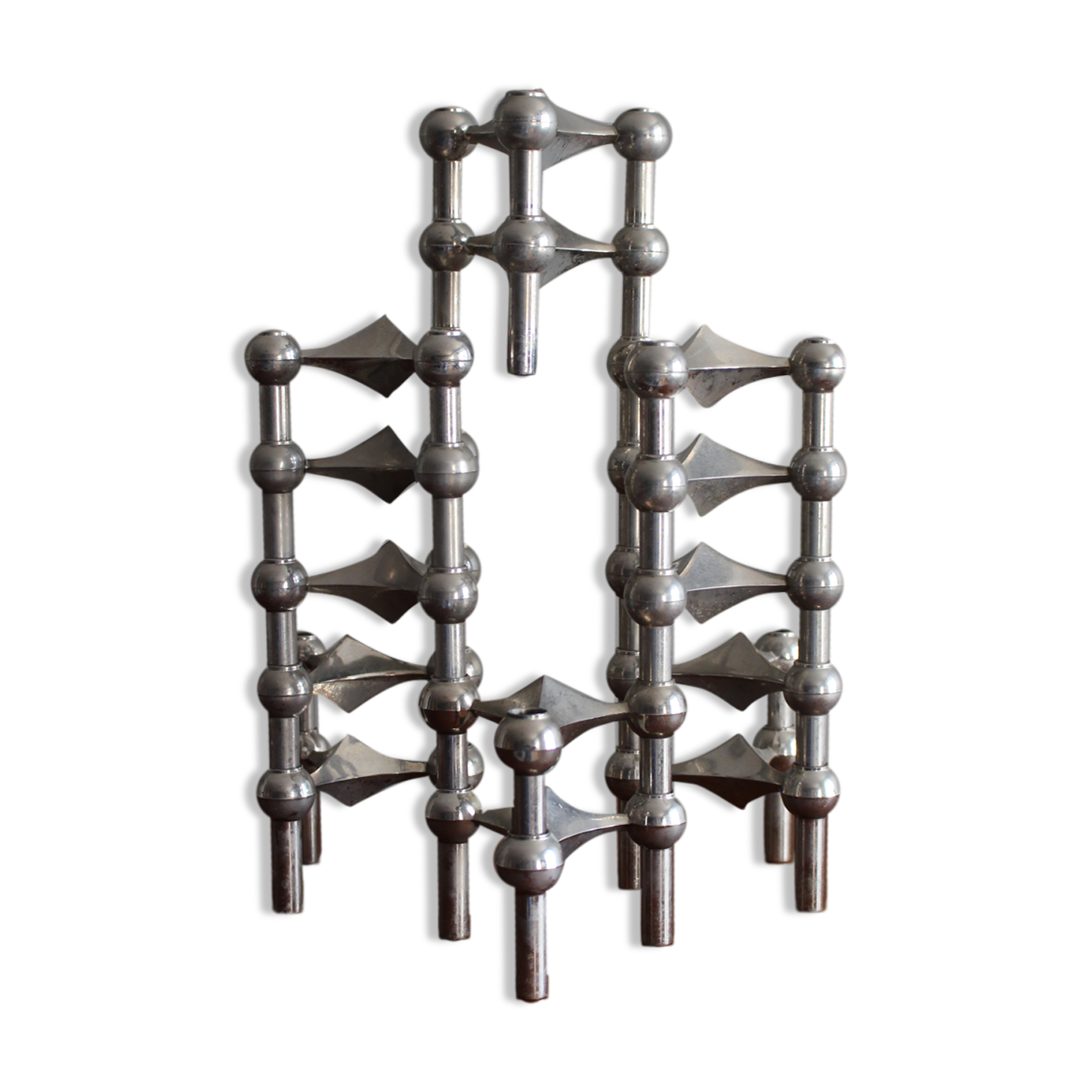 Series of 14 candlesticks Nagel