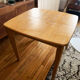 Solid oak extension table scandinavian style