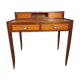 Art Deco office in lemon and mahogany
