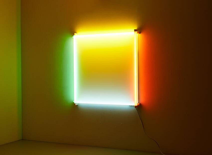 Aldo van den Nieuwelaar rare 'Outline' Light Object for Nila Lights 1983