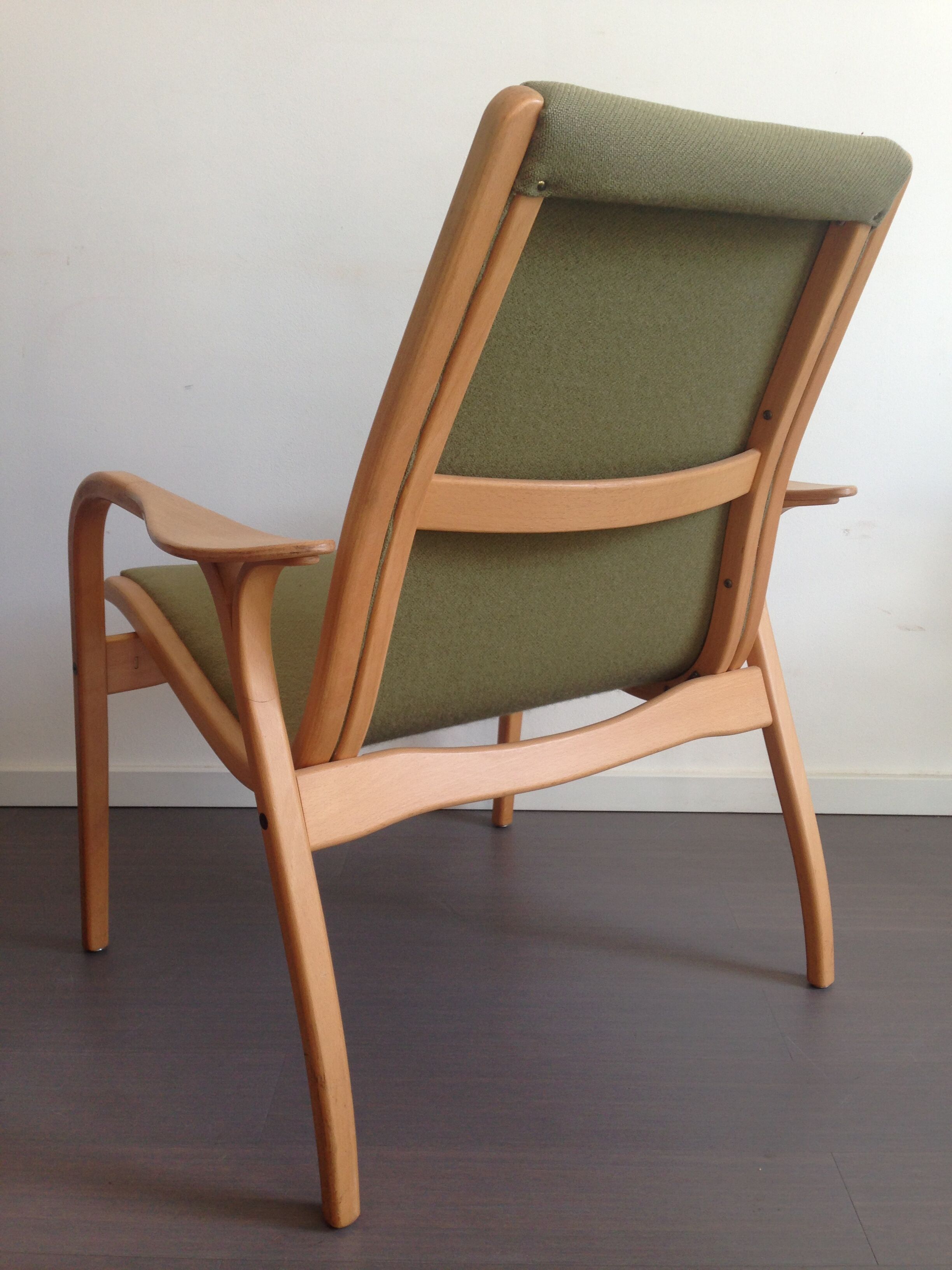 Fauteuil Laminett Yngve Ekstram pour Swedese