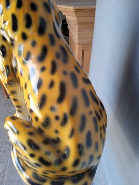 Leopard / ceramic panthere 1970s