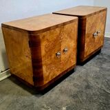 50s Art Deco Nightstand 1 of 2