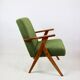 Armchair chair like Puchała armchair boucle green - 2 pieces available