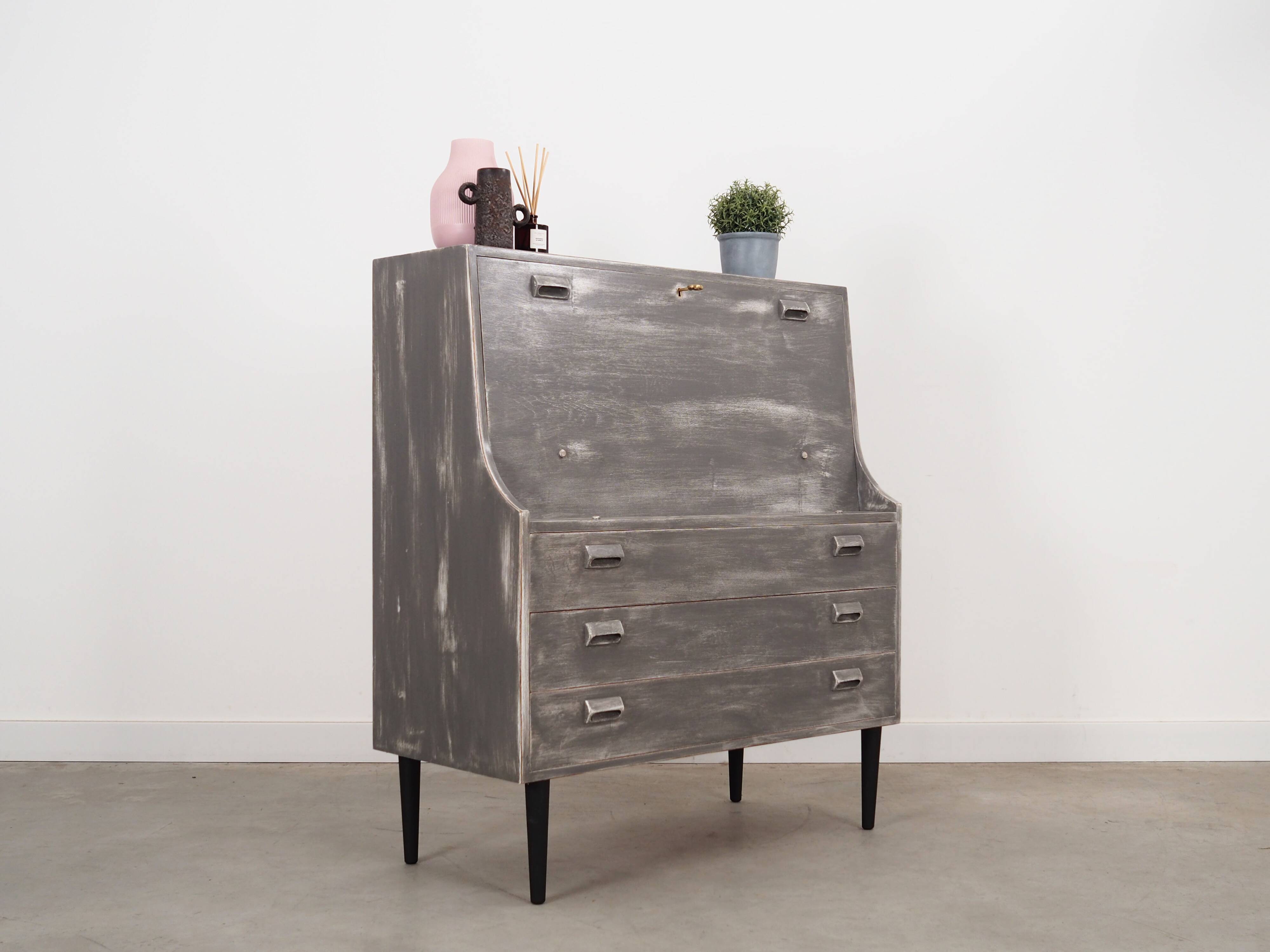 Secrétaire en frêne, design danois, années 1960, designer : Børge Mogensen, fabricant : Søborg Møbler