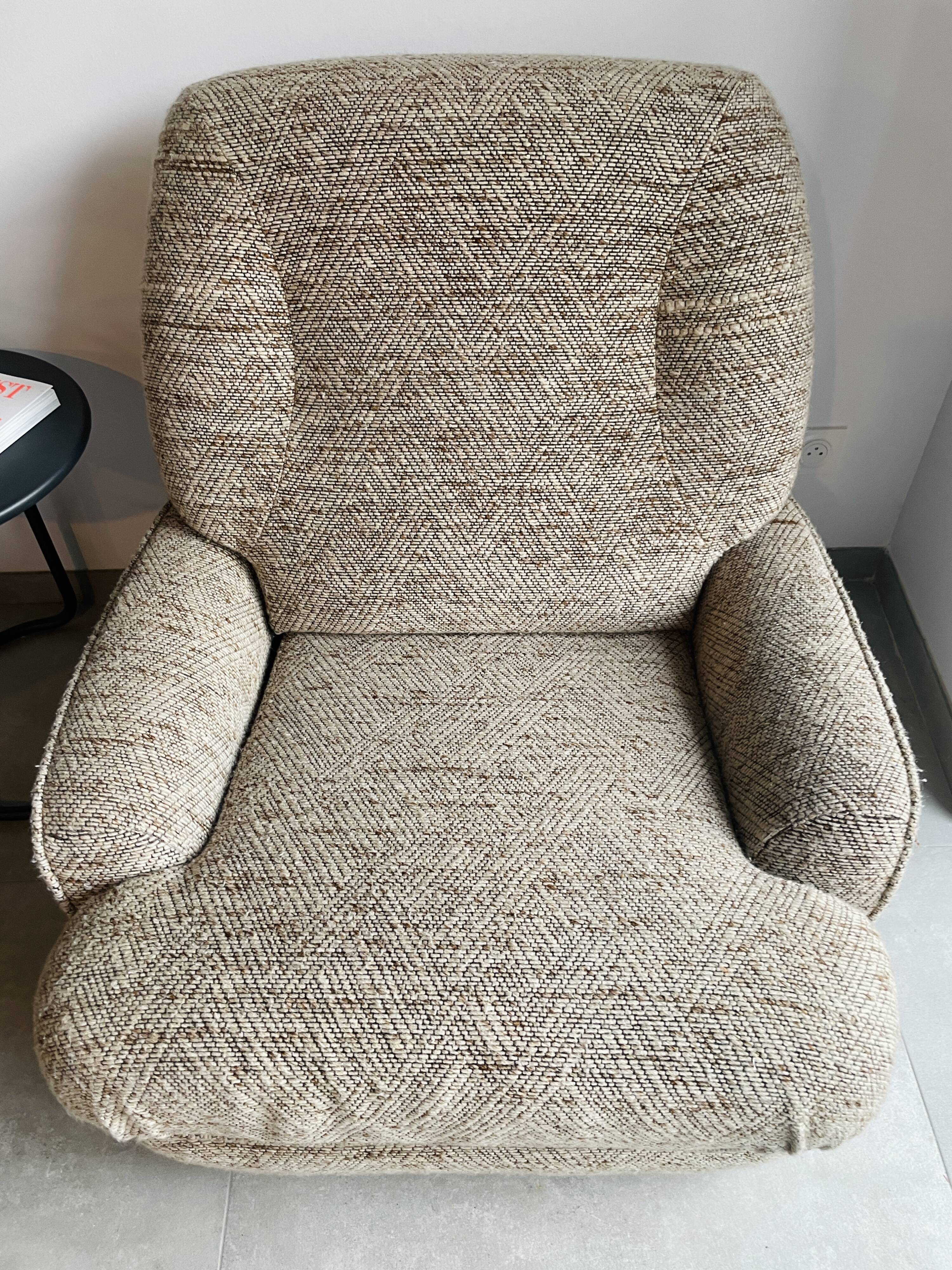 Vintage fireside chair, 70s