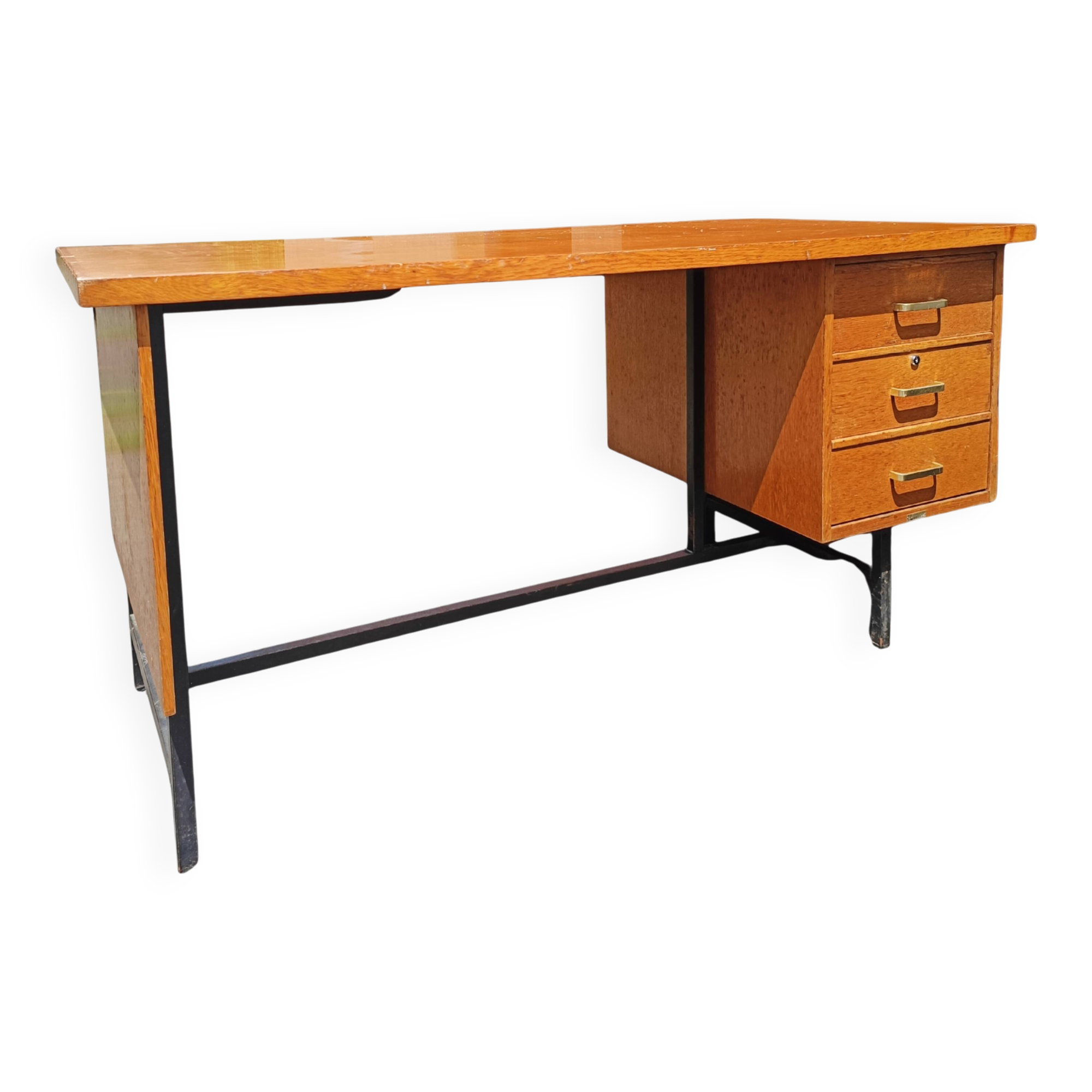 Bureau 3 tiroirs lacour