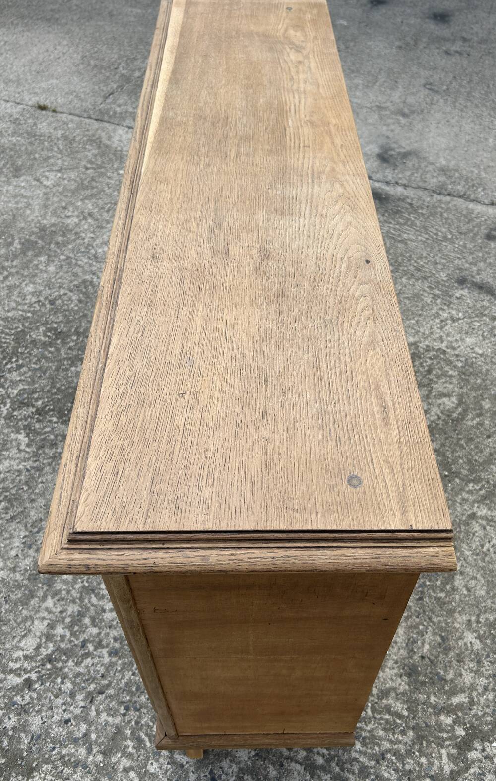 Low sideboard, bar, storage unit, wood, compass legs,