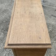 Low sideboard, bar, storage unit, wood, compass legs,
