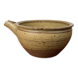 Mid-century modern British studio pottery bowl by Richard Batterham, 1960s.