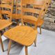 Lot 8 Chaises bistrot Campagnard 1970
