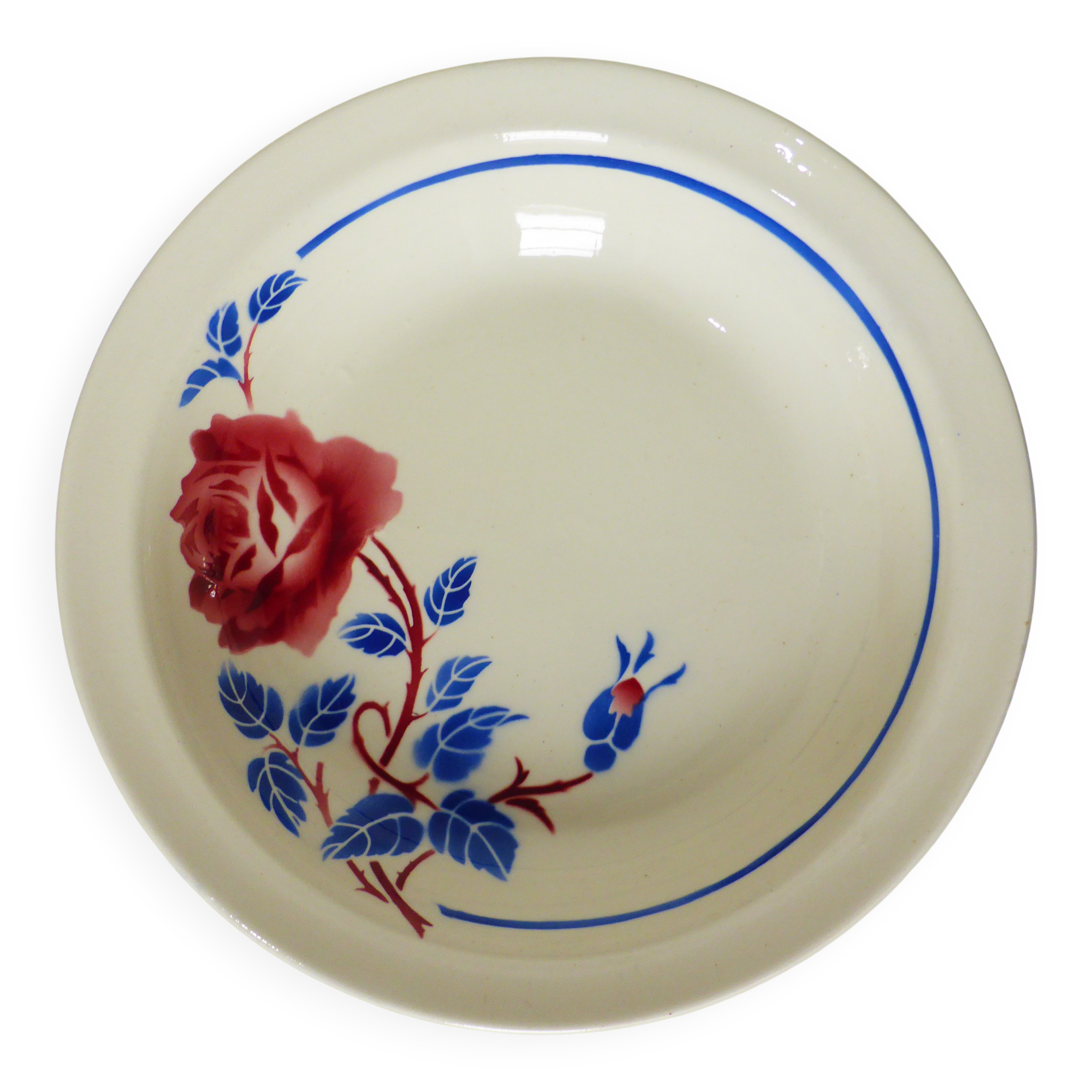 1 round, hollow K&G Luneville Chantal model dish 221030