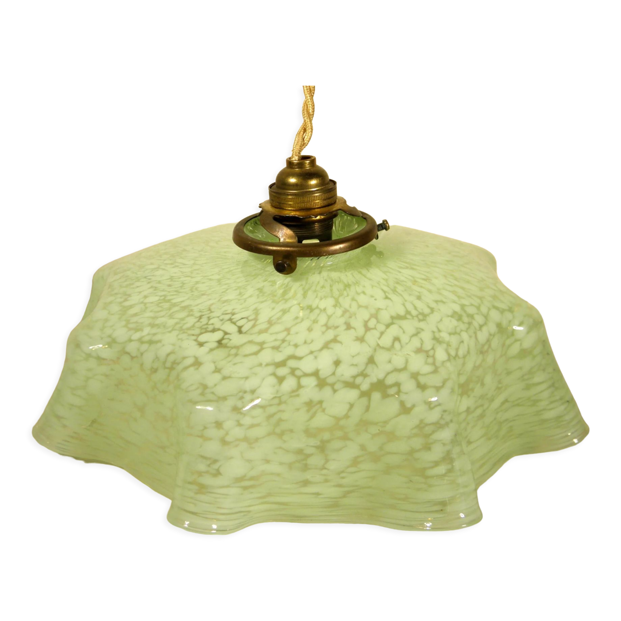 Clichy glass pendant lamp