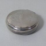 Old silver pill box