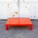 Orange coffee table, Italy, 1970s