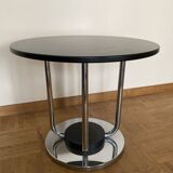 80s pedestal table in the art deco spirit