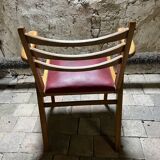 Pair of vintage modernist armchairs from the 50s