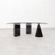 Table basse en marbre italien vintage