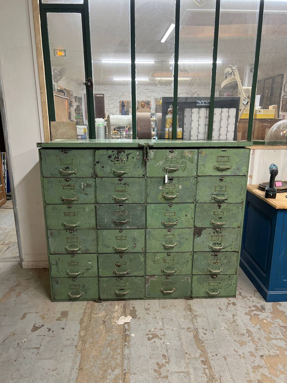 Industrial metal locker