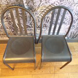 2 Mallet-Stevens chairs