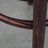 Vintage timeless wooden Cosmos bistro design chair with beautiful carvings