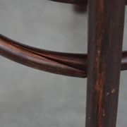 Vintage timeless wooden Cosmos bistro design chair with beautiful carvings