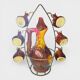 Ceramic liqueur service - Vallauris - Circa 60/70