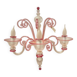 Grande applique simple - rose