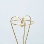 Brass & cast iron umbrella stand, 1950s