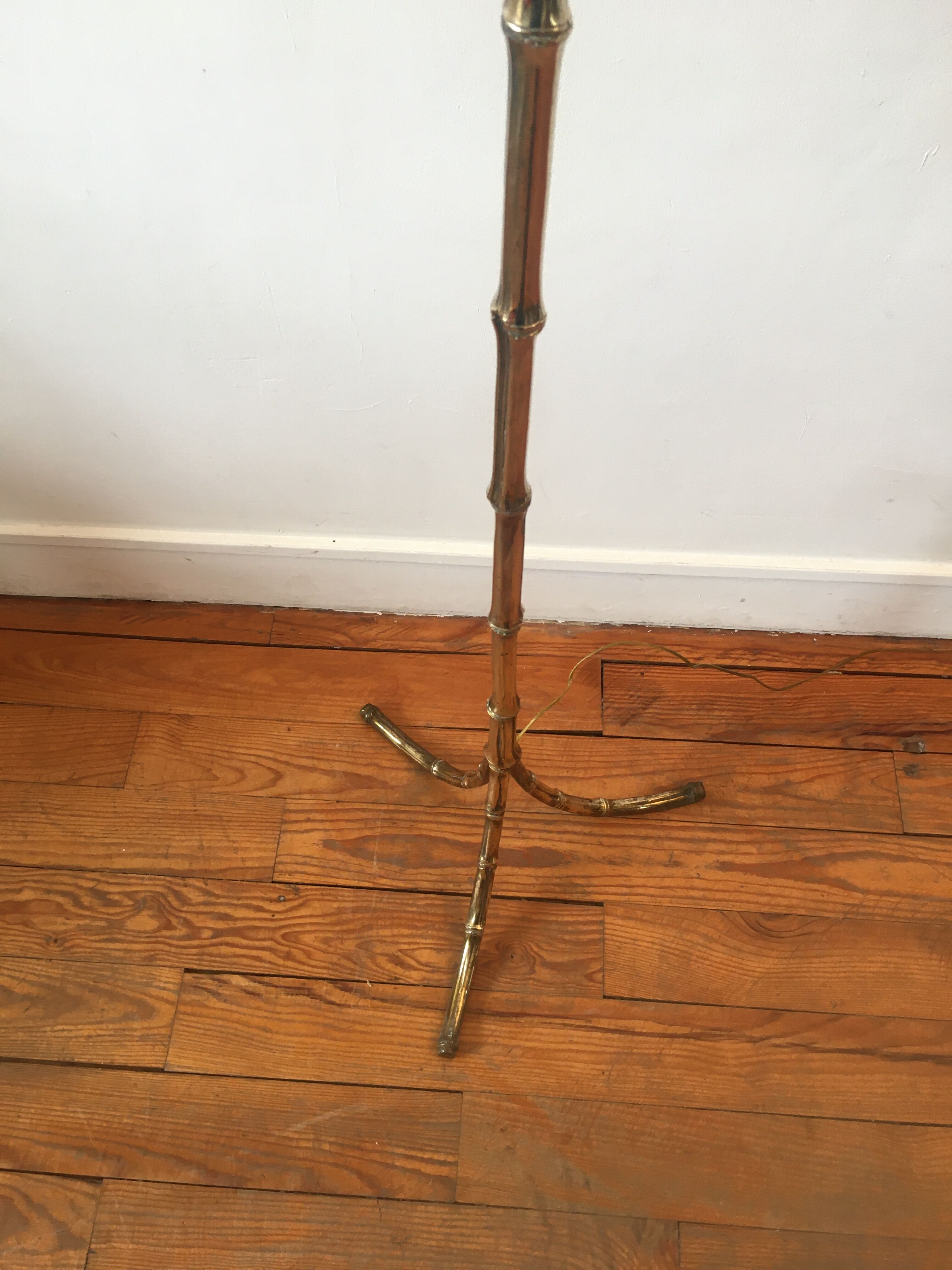 Bamboo floor lamp house Baguès