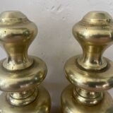 Pair of brass bookends