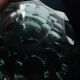 Art Deco vase, crystal, Moser, Czechoslovakia, 1930s