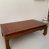 Table basse bois exotique