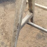 Pair of old wooden trestles