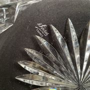Crystal de Sèvres salad bowl in cut crystal
