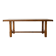 Traditional solid wood dining table