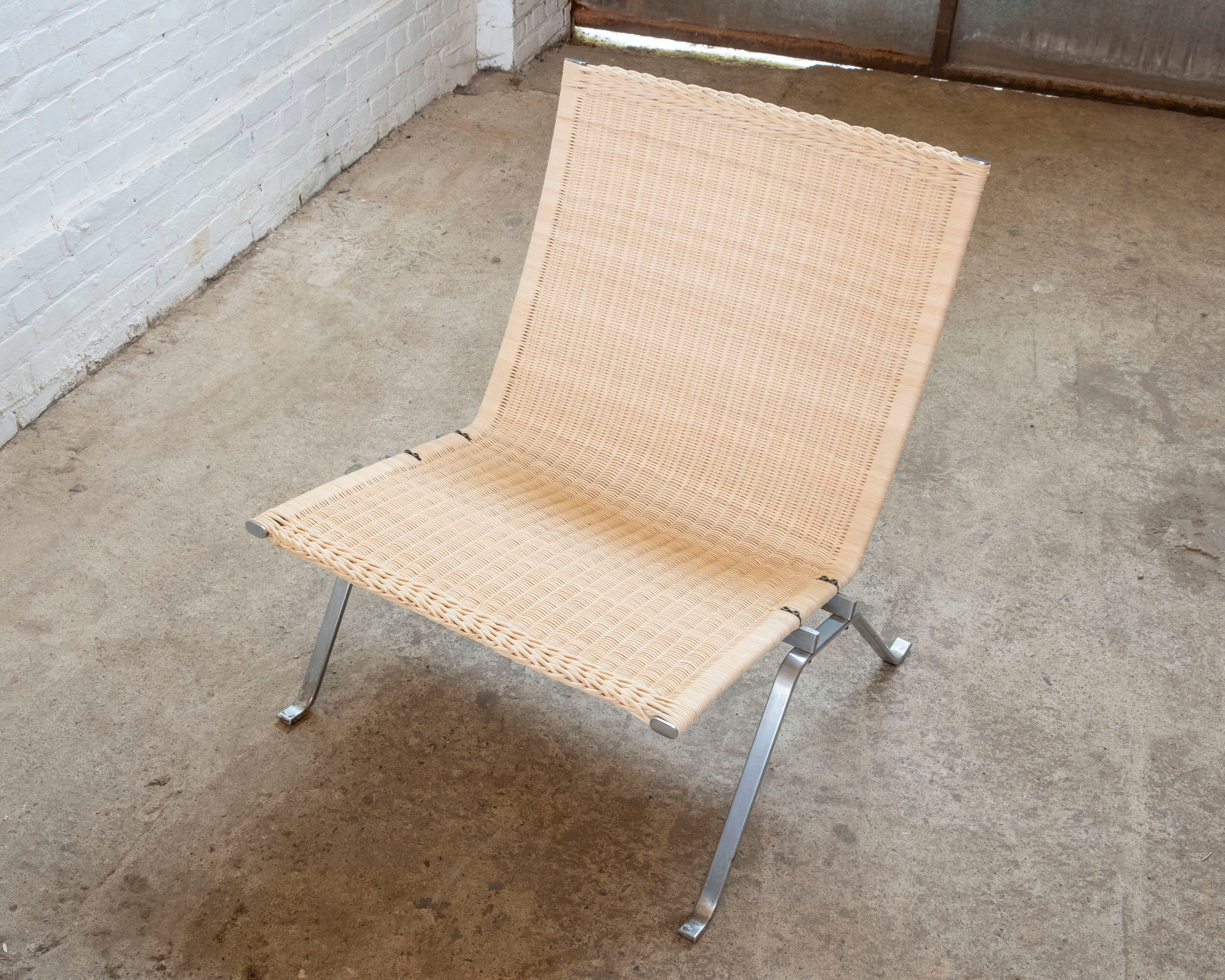 1x Poul Kjærholm PK22 in Wicker by Fritz Hansen