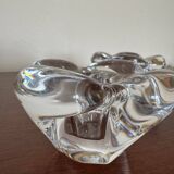 Vintage crystal flower candle holder (X2)