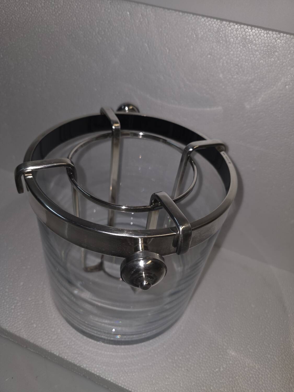 Champagne bucket, Fleuron production Christofle