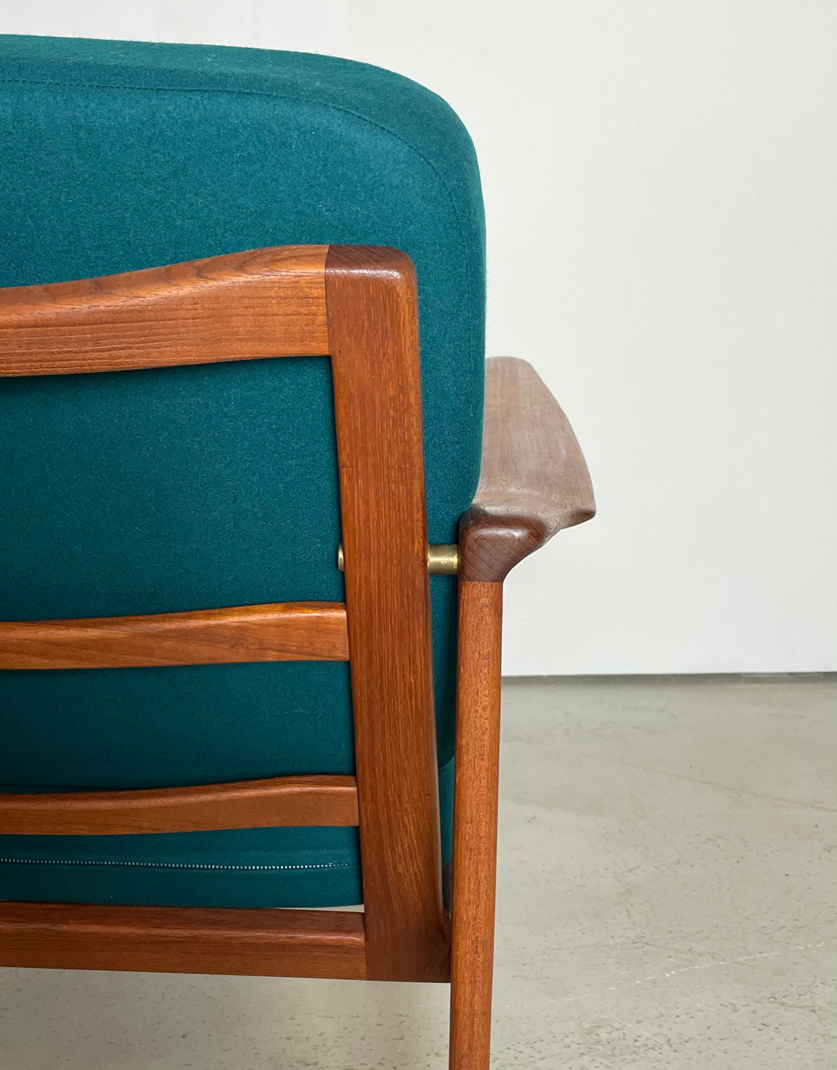 Easy chair in Danish teak by Ib Kofod-Larsen 1960s