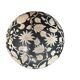 Set of three ceramic bowls with floral decoration G&C Denmark 20th century