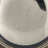 Silver metal fruit basket bowl