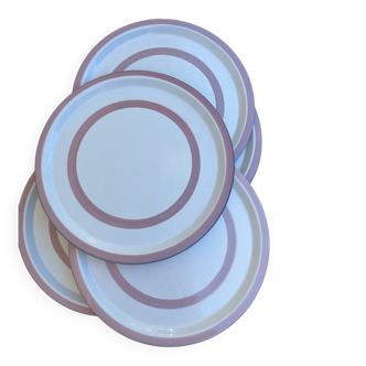 Set of 6 vintage plates by Stefania Di Petrillo