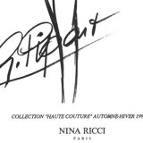 Drawing of the house Nina Ricci