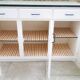 Buffet mado cuisine on formica