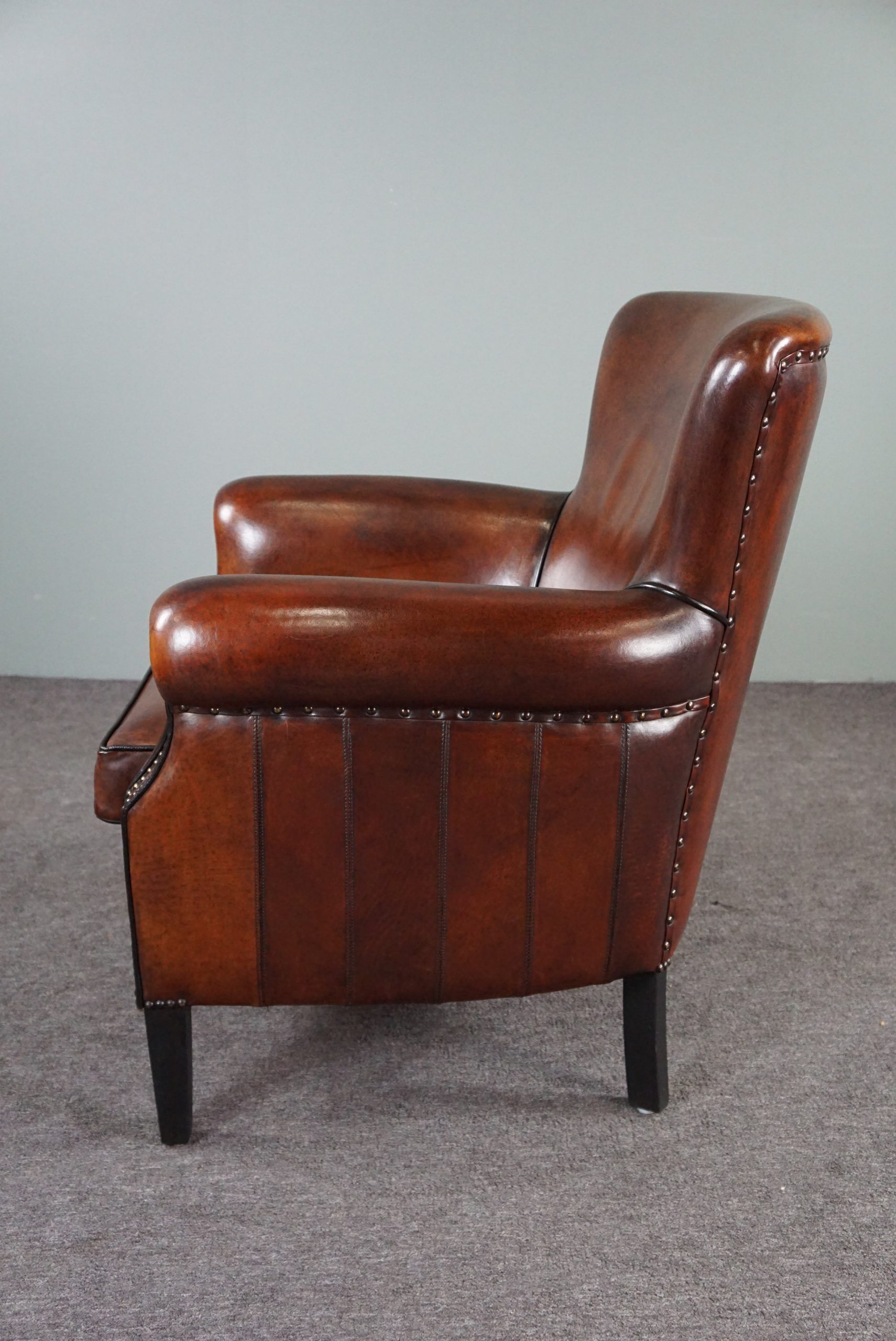 Fauteuil en cuir de mouton Lounge Atelier