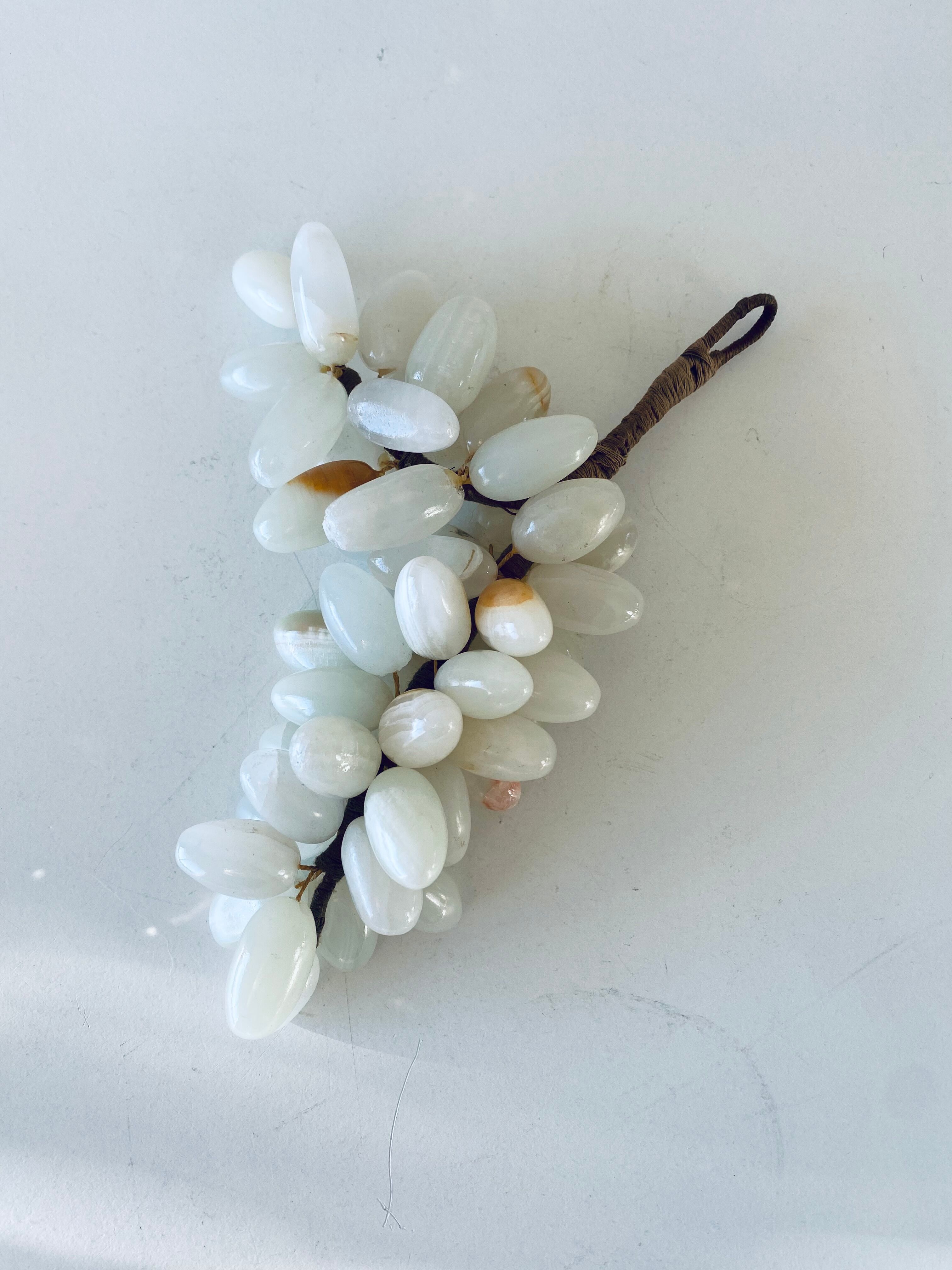 Bunch of onyx grapes