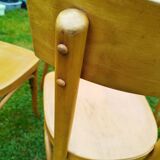 5 Baumann style bentwood bistro chairs