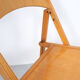4 chaises pliantes vintage en bois d’OTK, années 1950